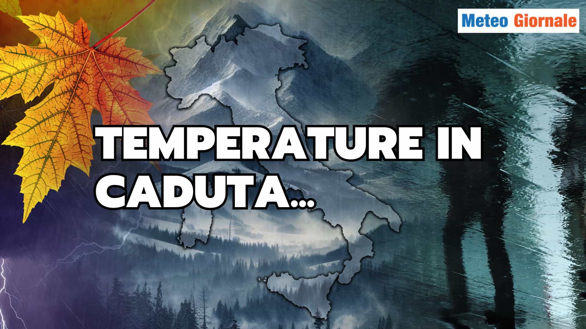 Il METEO avverte: addio al sole! Ottobre sarà peggio del previsto