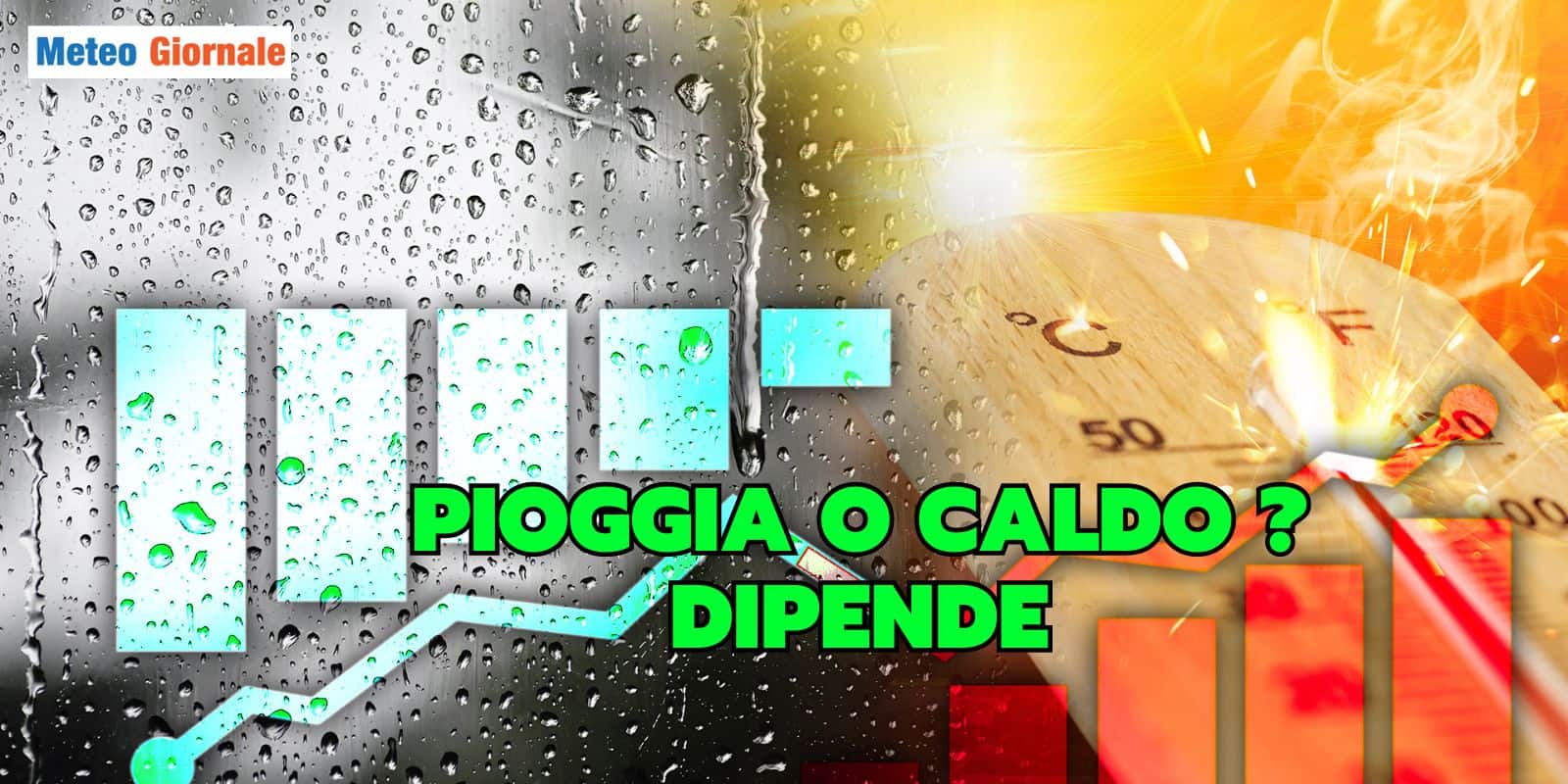Meteo: dalla troppa pioggia al troppo caldo, un divario impressionante
