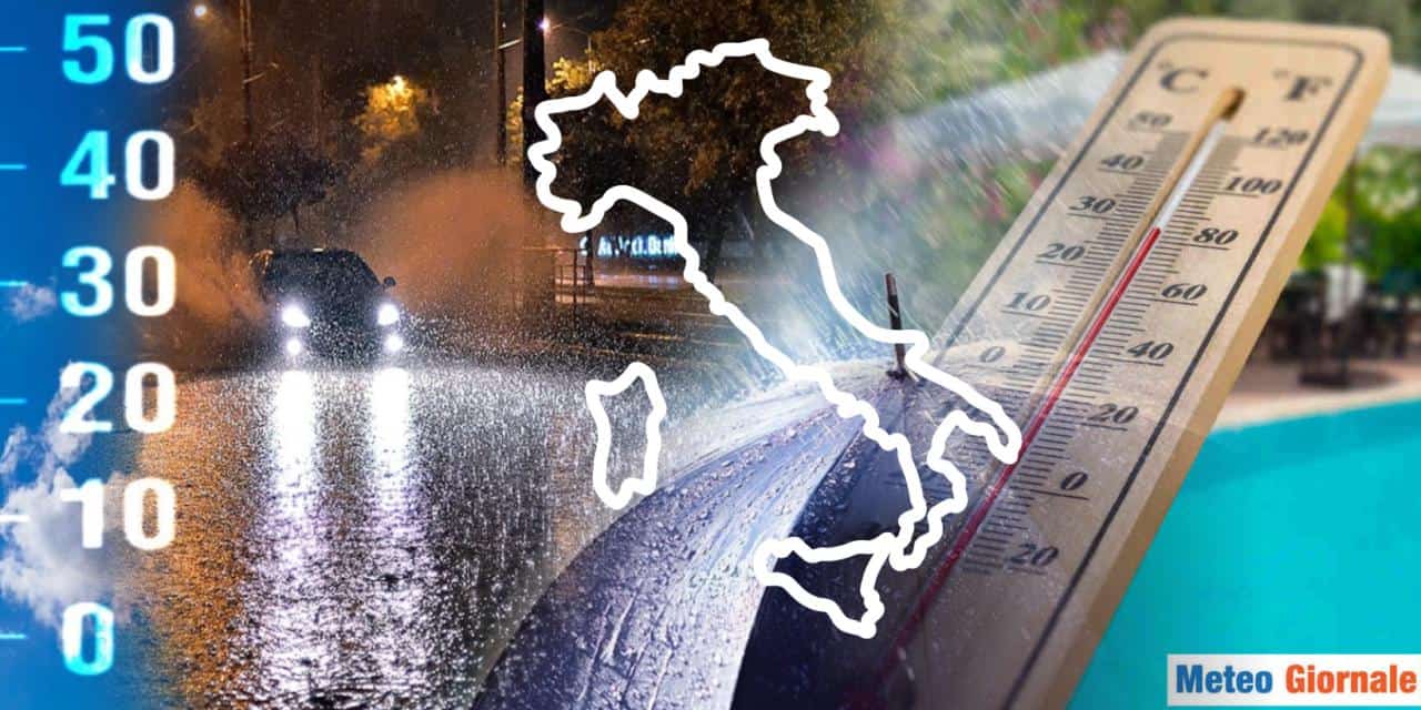 Meteo: cambia tutto, ecco la data in cui tornerà il maltempo