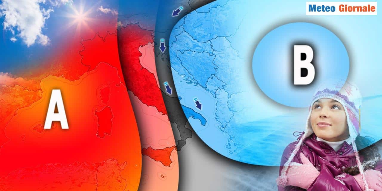 Meteo inizio Novembre tra anticiclone e freddo artico