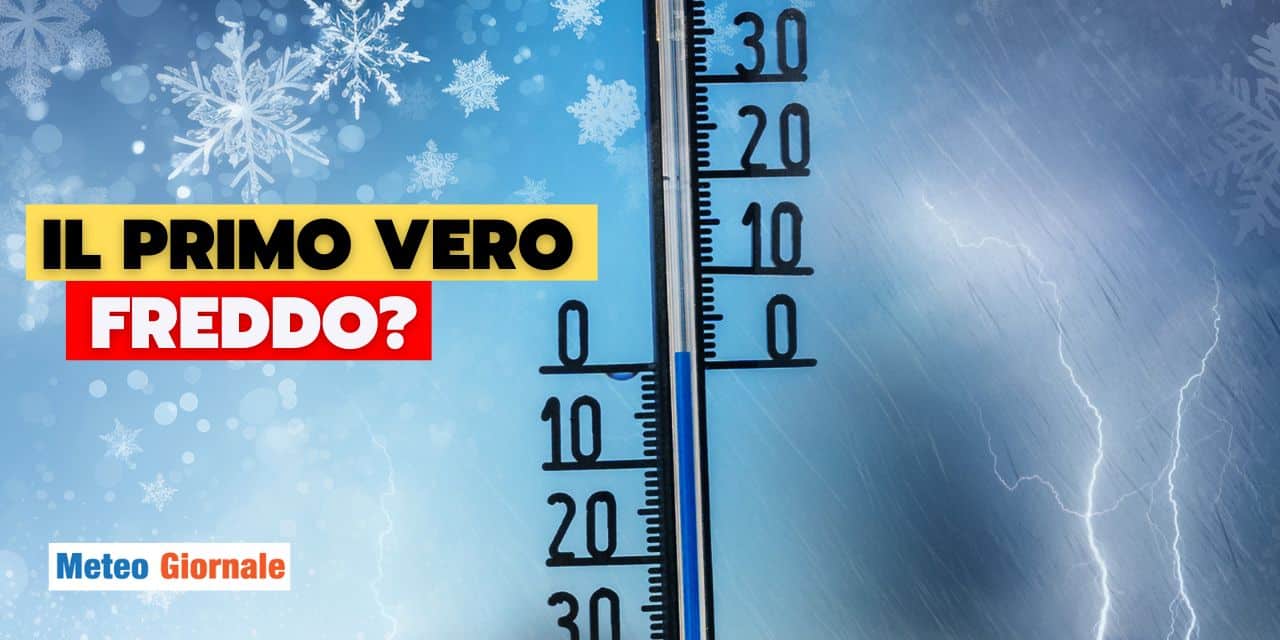 Meteo: fuori sciarpe e cappotti, Novembre si esalta con la prima forte ondata di freddo Artico