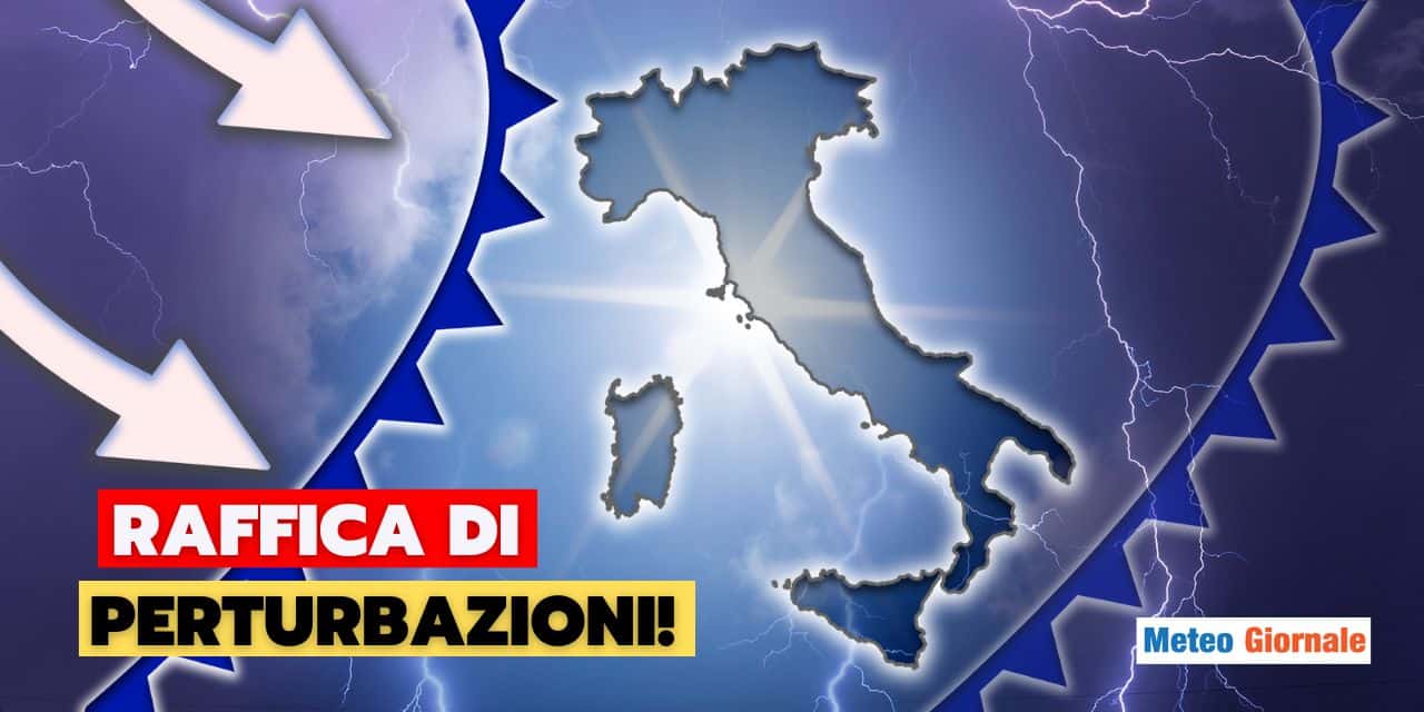 Meteo: cicloni a raffica, l’Autunno non molla fino a Novembre