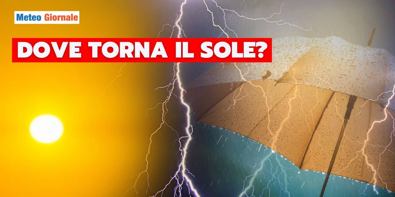 Meteo: ciclone in Italia, dove torna il Sole ad inizio settimana?