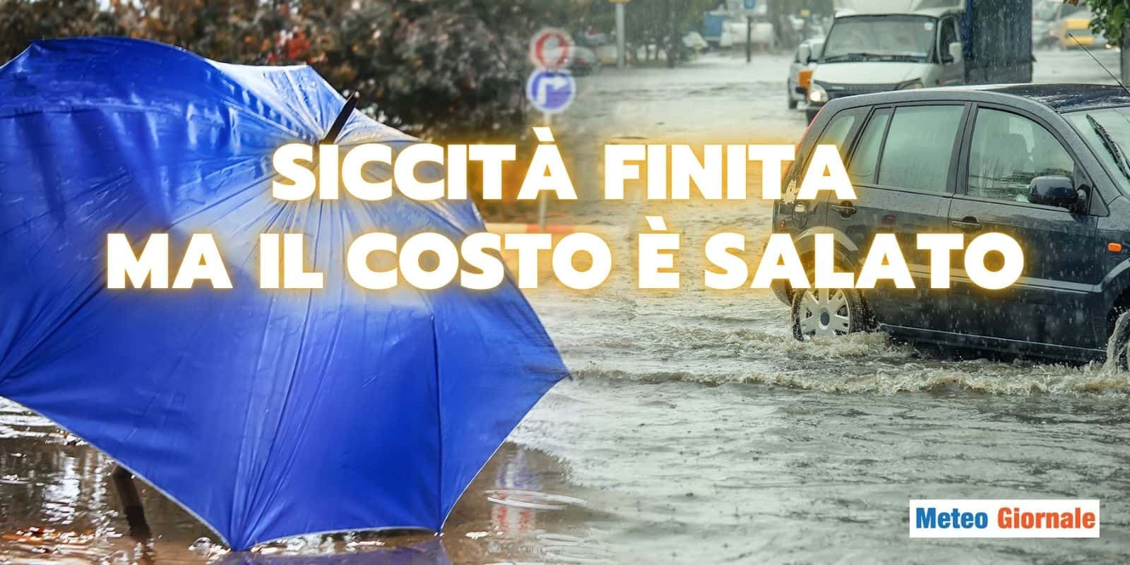 Meteo: stop siccità al Sud Italia, ma non c’è da stare allegri