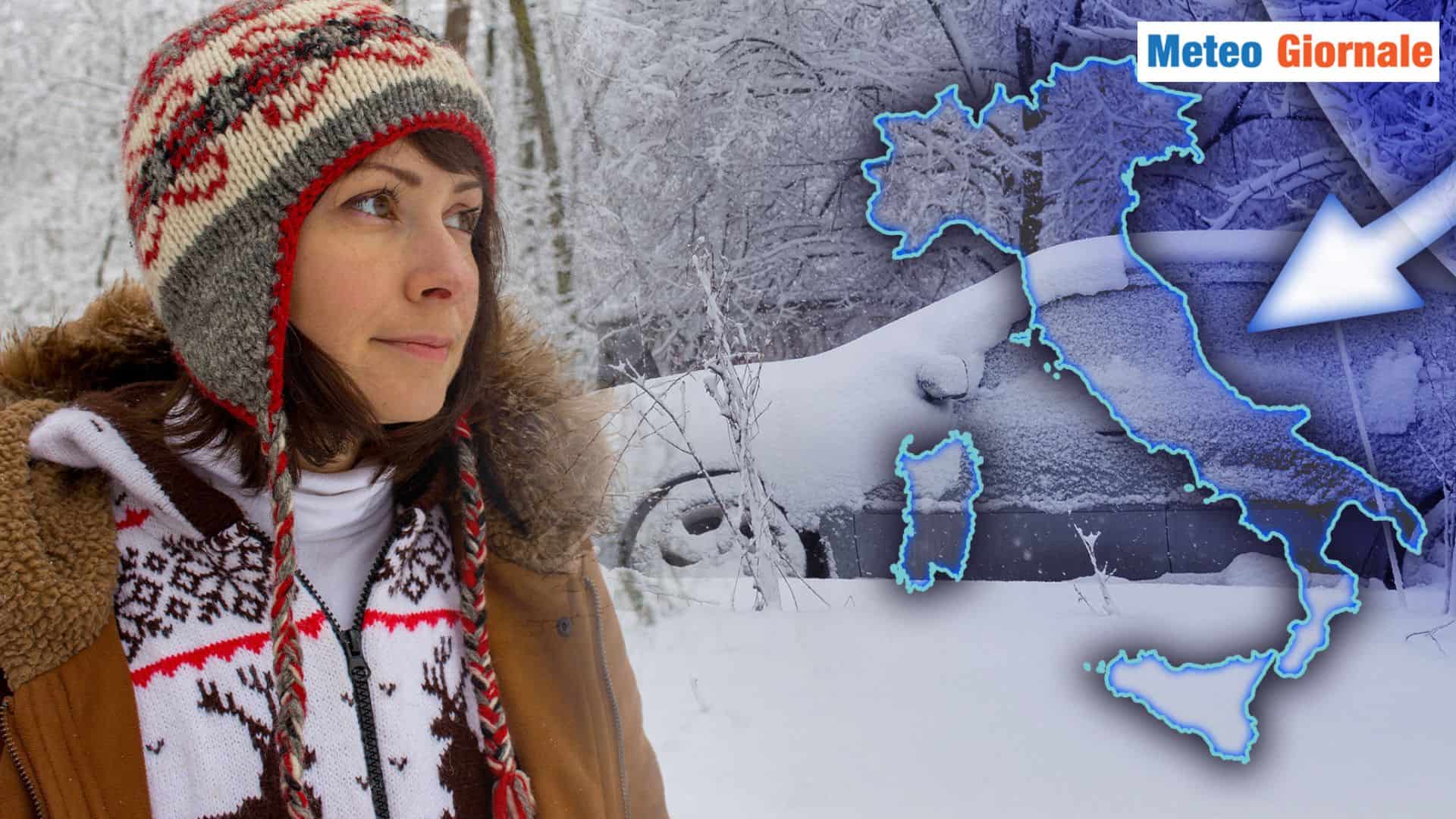 METEO: Vortice Polare debole, Europa e Nord America a rischio neve