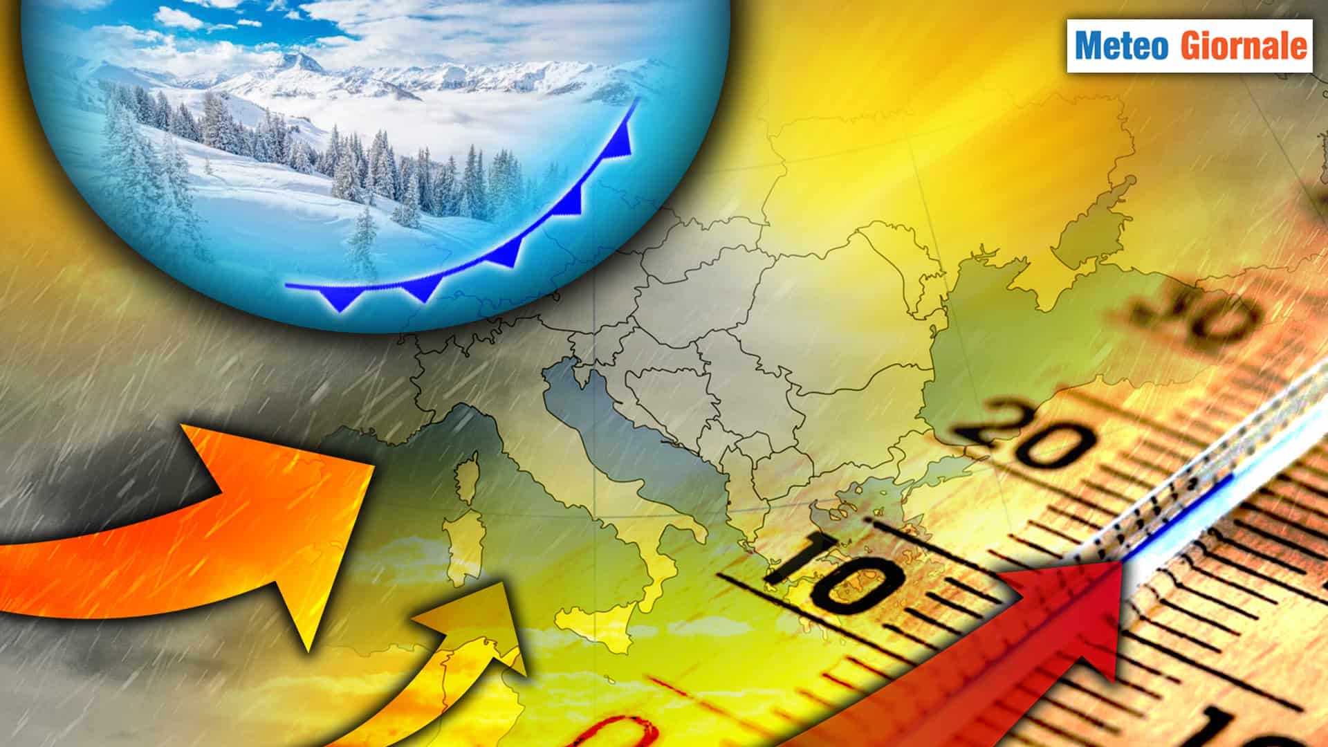 Meteo: Clima meno Freddo nei prossimi giorni, Durerà?