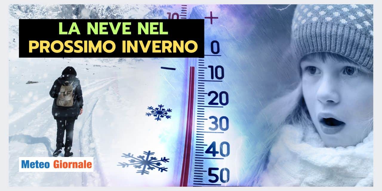 INVERNO con scenari meteo nevosi
