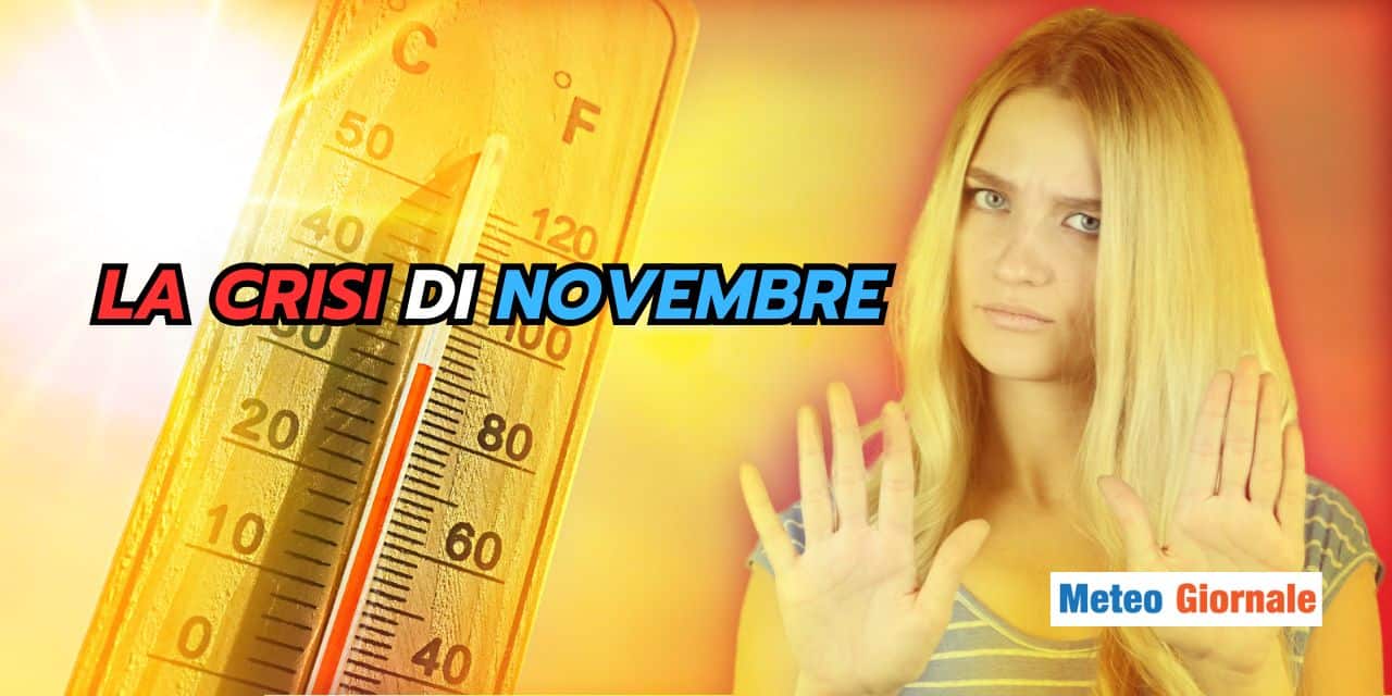 La crisi meteo di Novembre potrebbe durare più del previsto