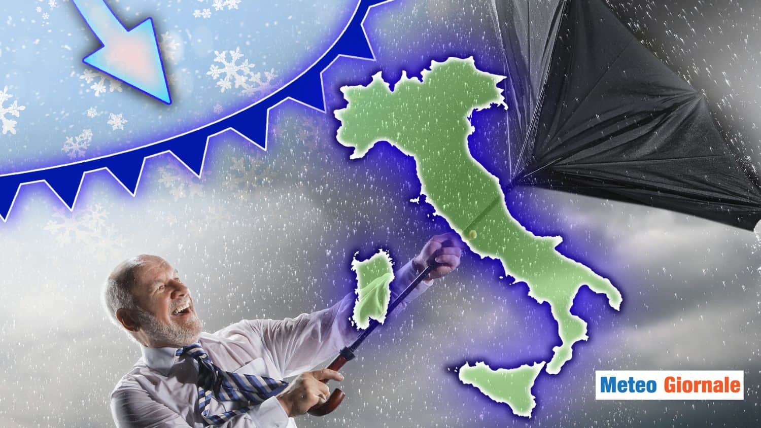 Burrasche, pioggia e NEVE: ecco il meteo nei prossimi giorni