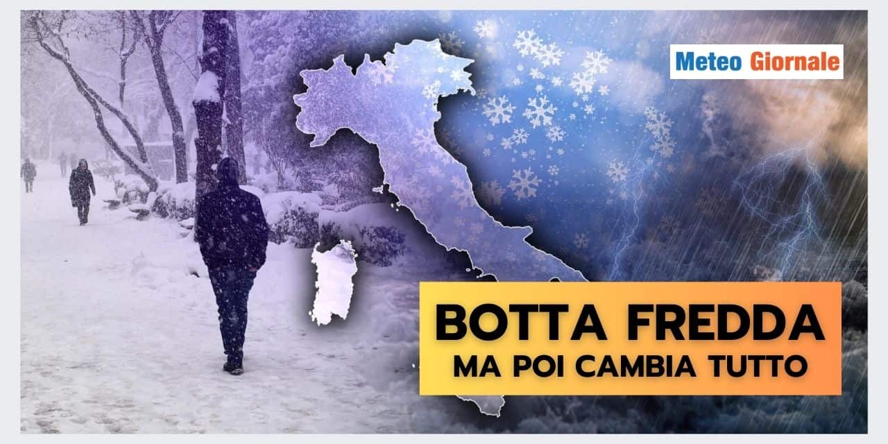 BOTTA ARTICA: gran freddo, ma sarà una meteo illusione
