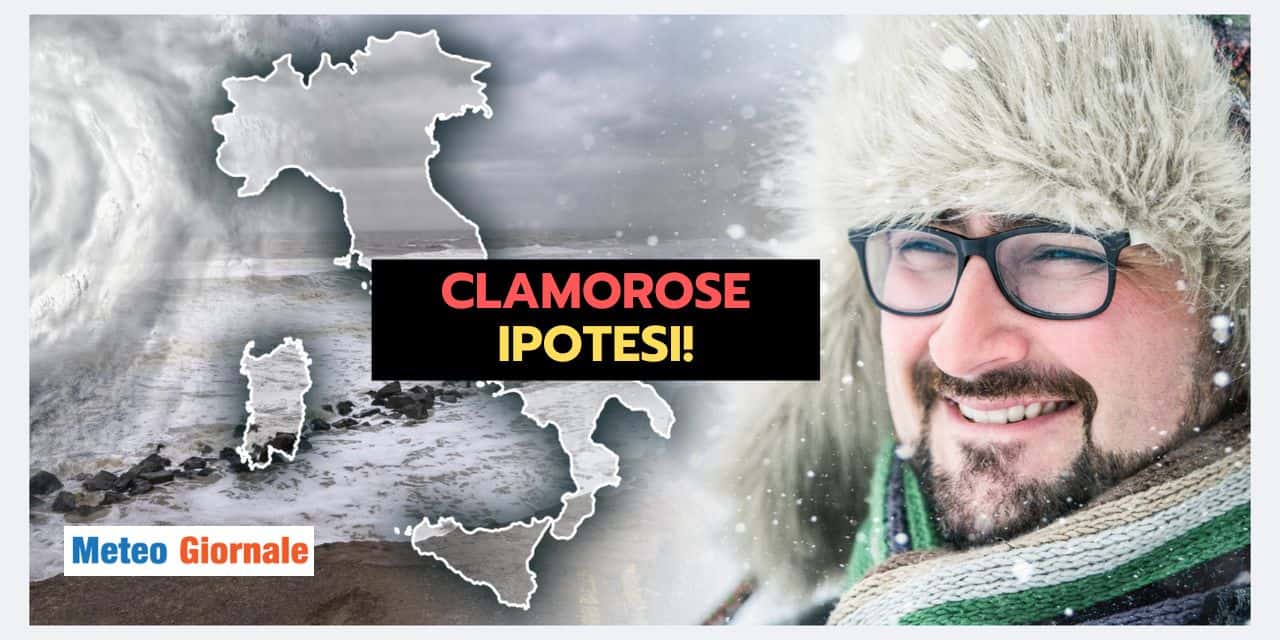 Ipotesi meteo CLAMOROSE nella prima metà di Dicembre