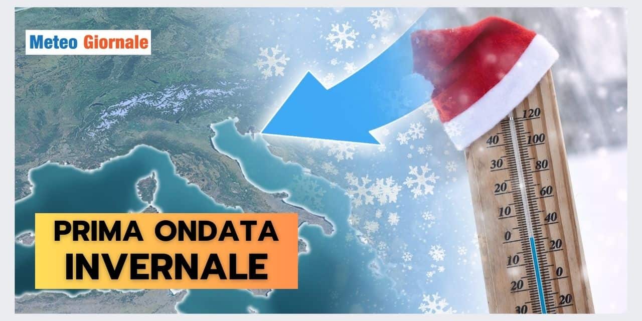 Meteo: arriva il FREDDO ed è subito NEVE! Scopri dove e quando