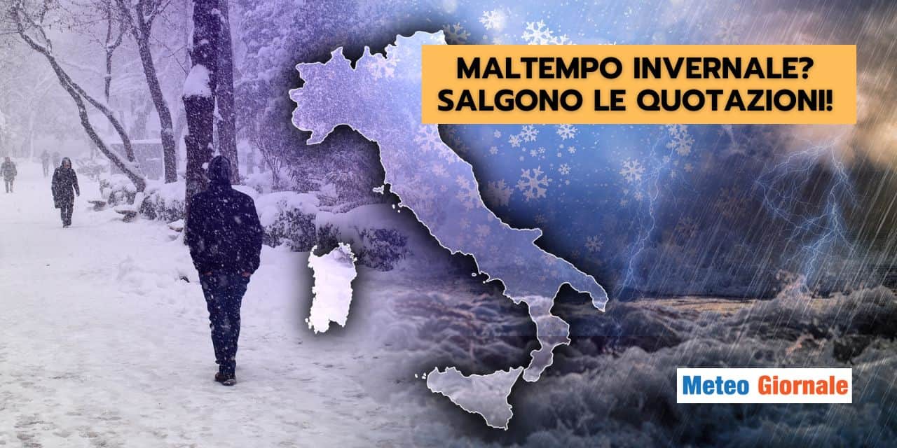 Meteo di metà Novembre: parte l'Inverno ed è una buona notizia