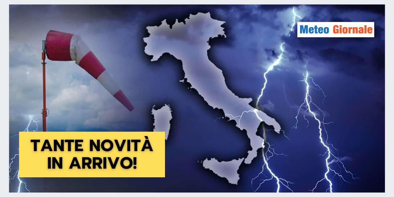 Meteo prossimi giorni: novità a ripetizione, i dettagli