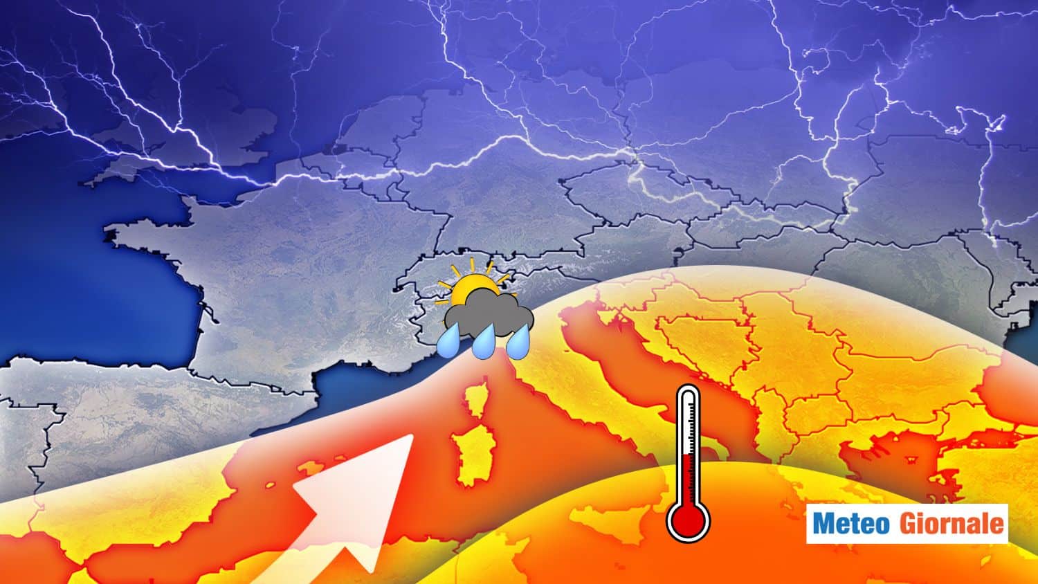 Meteo: Aria Calda in arrivo al Centro-Sud, pioviggine al Nord