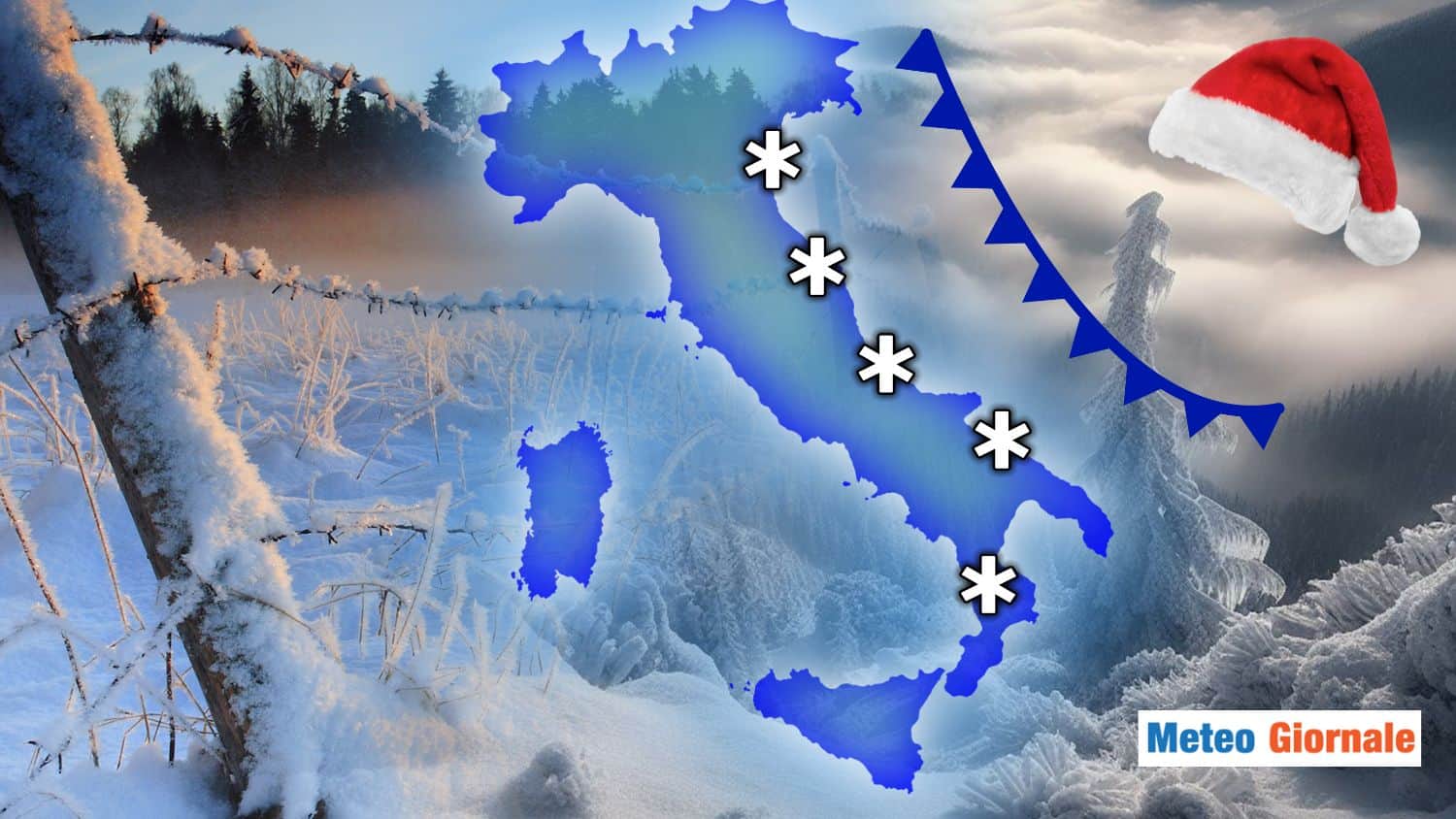 Meteo, Adriatico sotto la NEVE: le prime proiezioni per Natale 2024