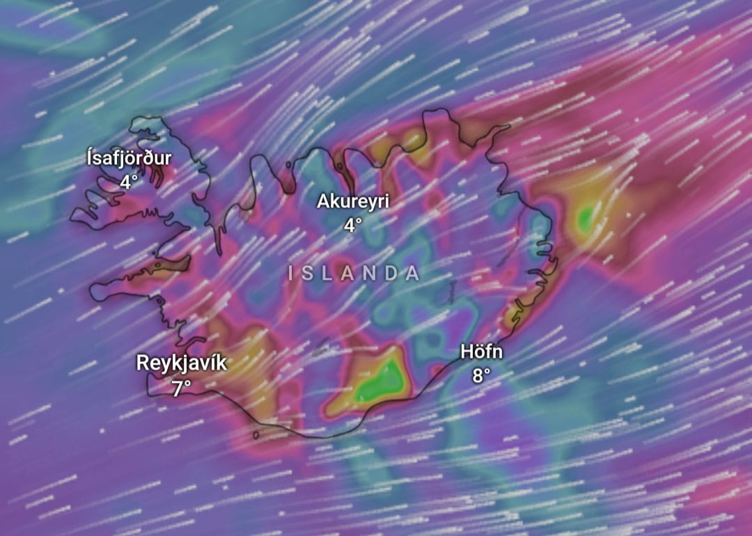 Meteo impazzito, Caldo anomalo in ISLANDA, quasi 22°C a mezzanotte sui Fiordi