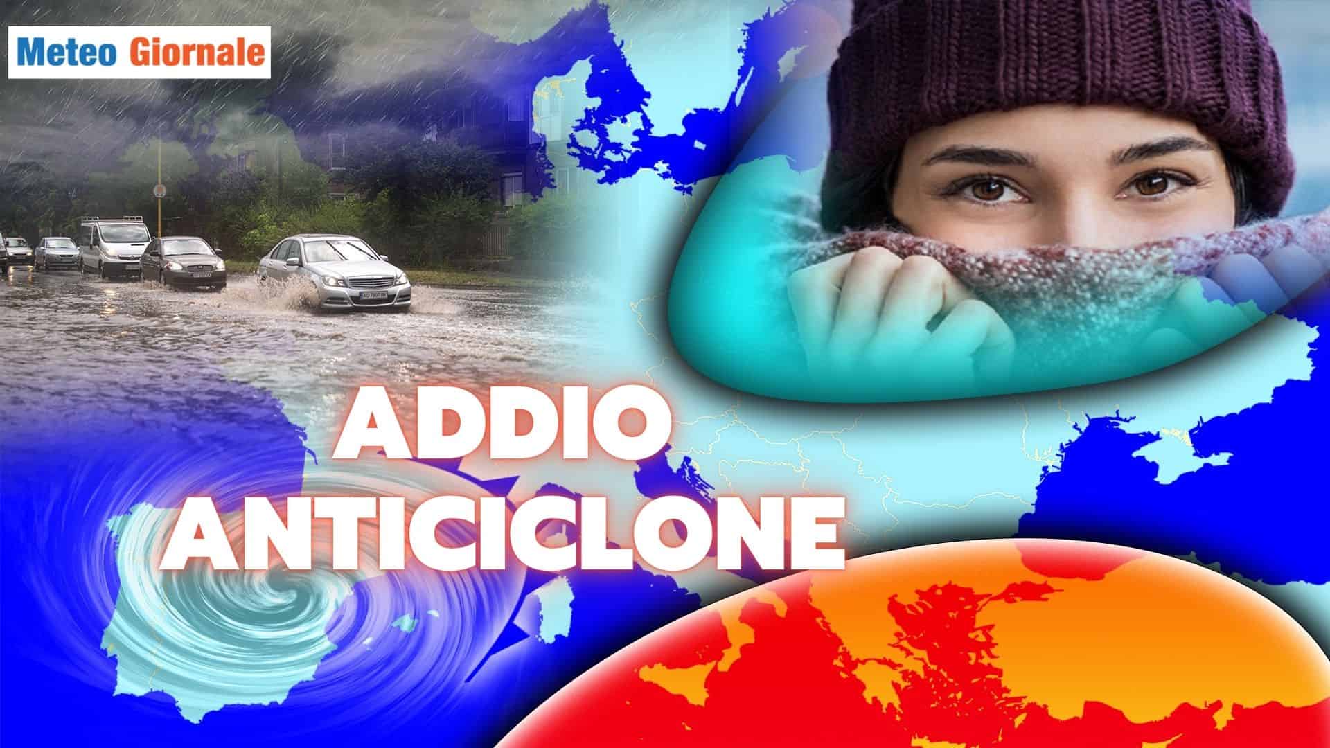 Meteo: ritorno delle piogge confermato, da Giovedì 7 Novembre cambia tutto