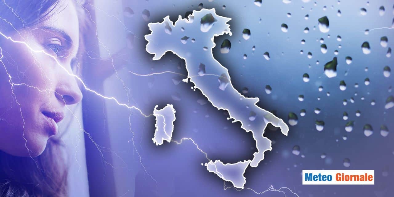 Meteo: un tappeto di nubi in arrivo su mezza Italia, anche PIOGGIA!