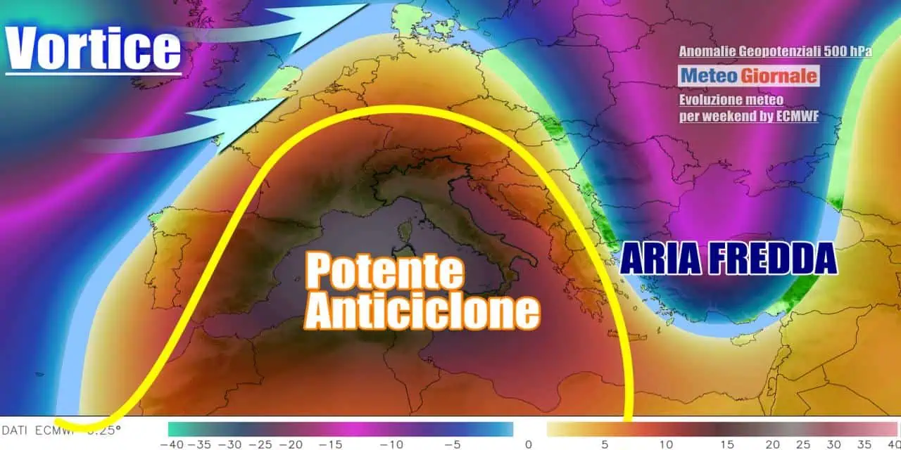Riecco l'Anticiclone, ma l'Inverno non demorde