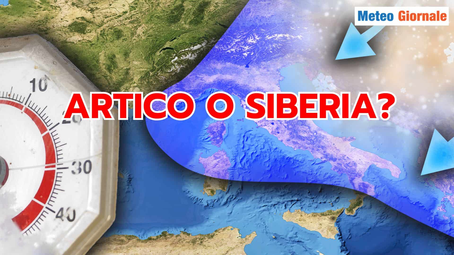 Artico o Siberia: crescono le aspettative METEO per Dicembre