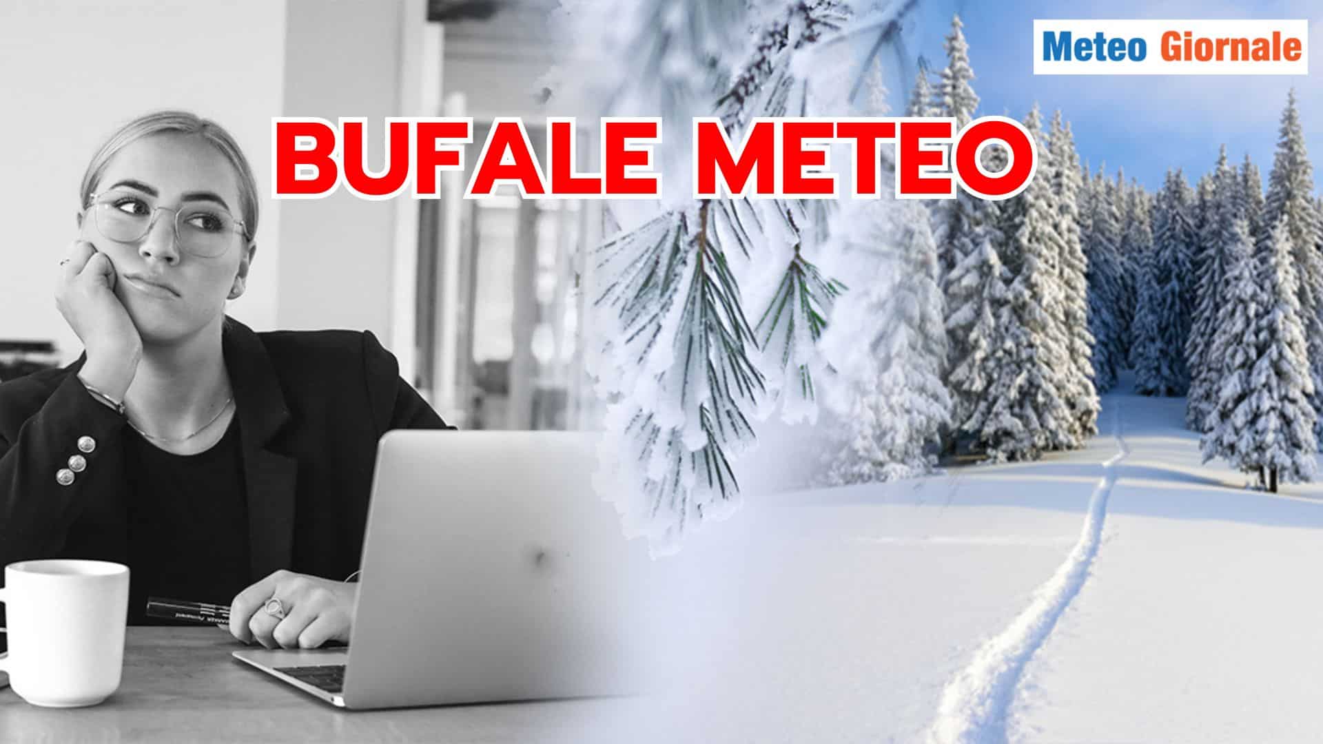 Tante, troppe storie METEO inventate: siamo seri