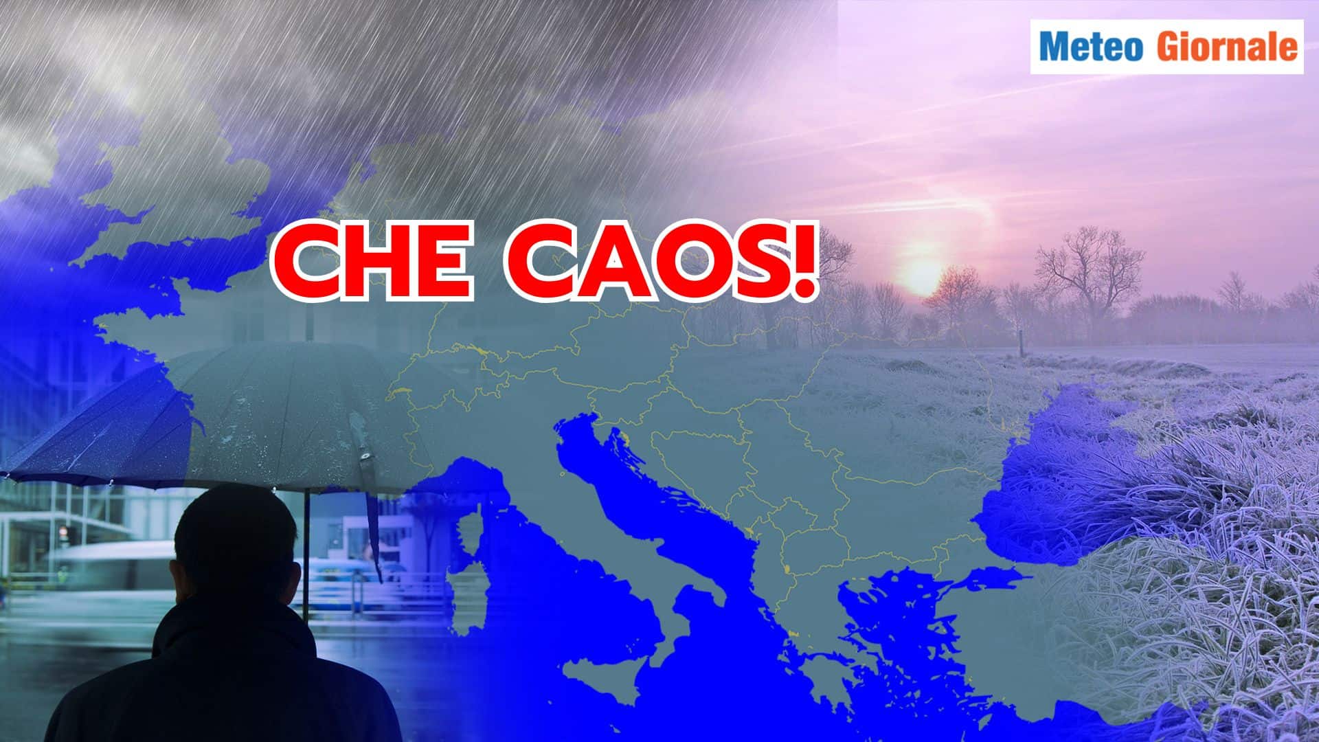 Follie METEO di Novembre: Freddo, poi Mite, poi altro Freddo