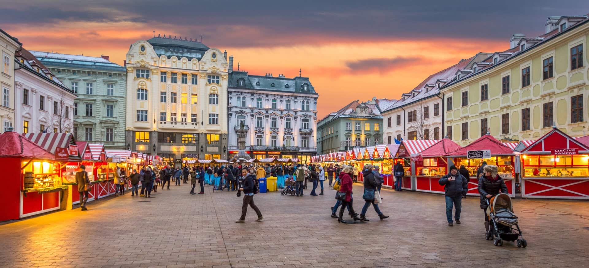 Turismo a Bratislava: Mercatino natalizio e clima invernale