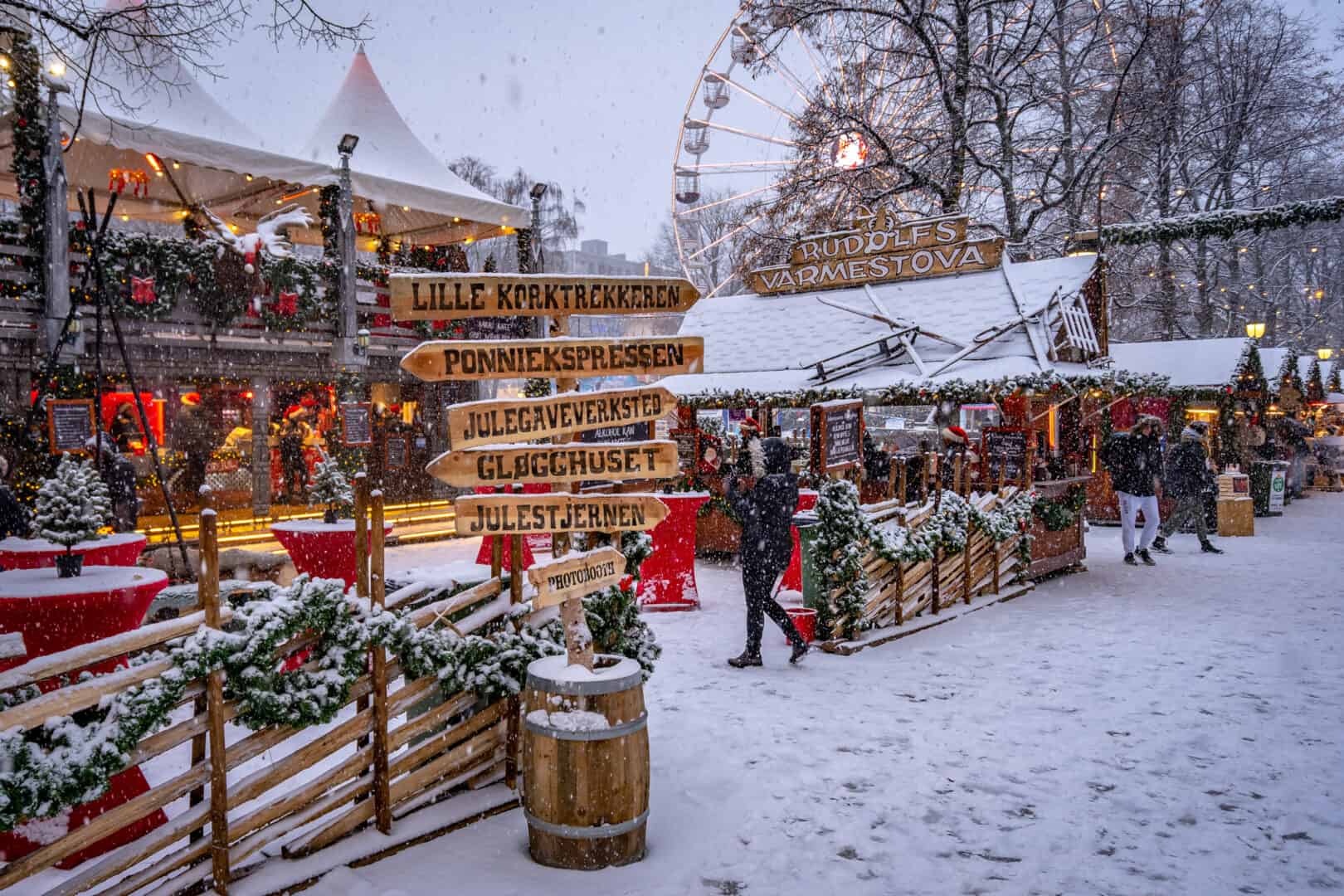 Turismo a Oslo. Incantesimi di Natale nel freddo nevoso