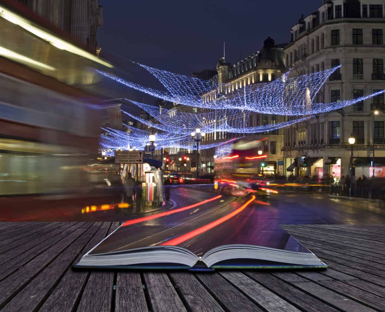 Turismo natalizio a Londra: storiche librerie al caldo del Natale