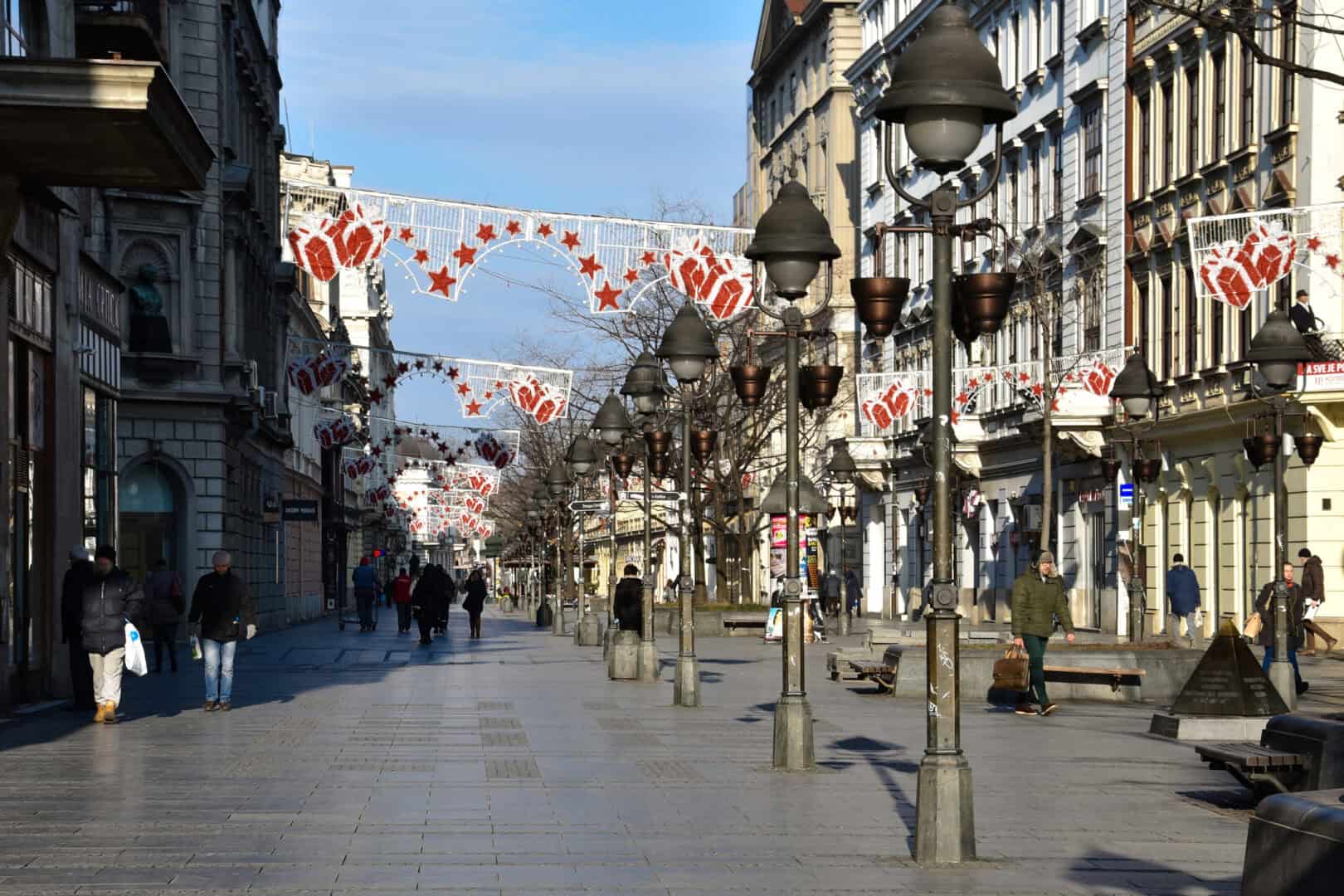 Turismo a Belgrado: come vestirsi tra 1-8°C. Indispensabili giacca, sciarpa e guanti
