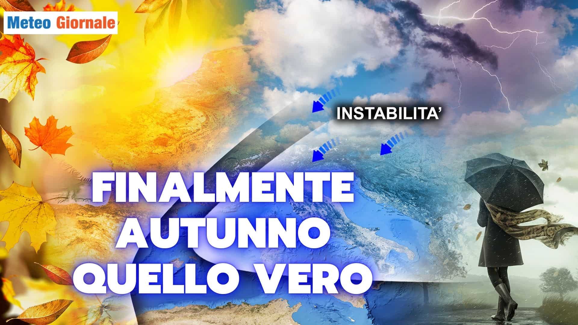 Meteo, da giovedì si cambia: arriva una prima fase di maltempo, subito dopo il freddo