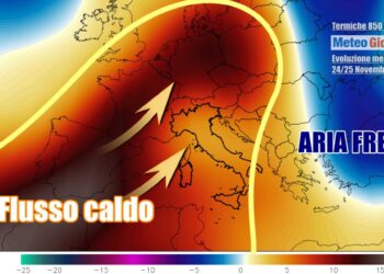 Flussi subtropicali in risalita in seno ad un promontorio anticiclonico