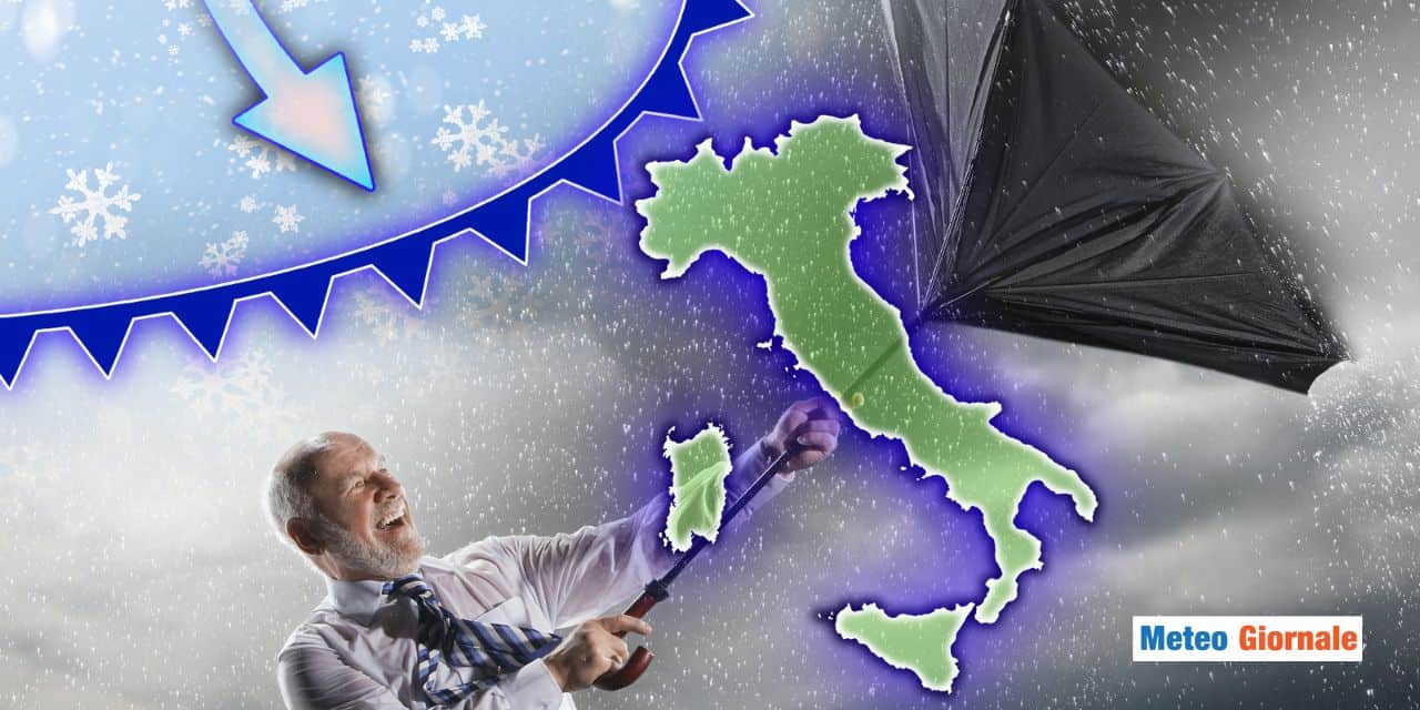 Meteo: vortice polare a pezzi dopo metà Novembre, grande freddo verso l'Italia