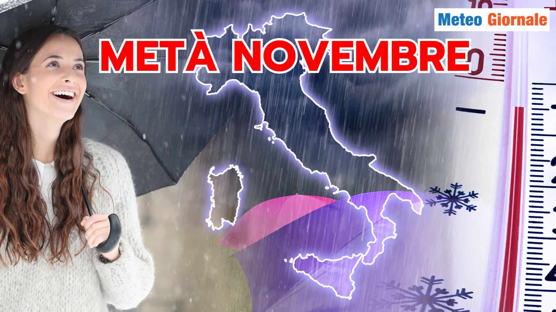 L'ipotesi METEO del Gelo a metà Novembre è reale