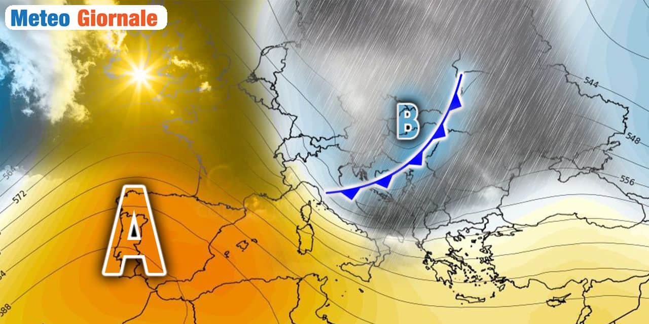 Meteo, Domenica di svolta: due NUCLEI GELIDI spaccheranno l'Alta pressione