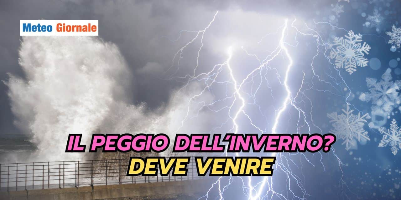 Il peggio del meteo dell'Inverno? Arriverà a Gennaio