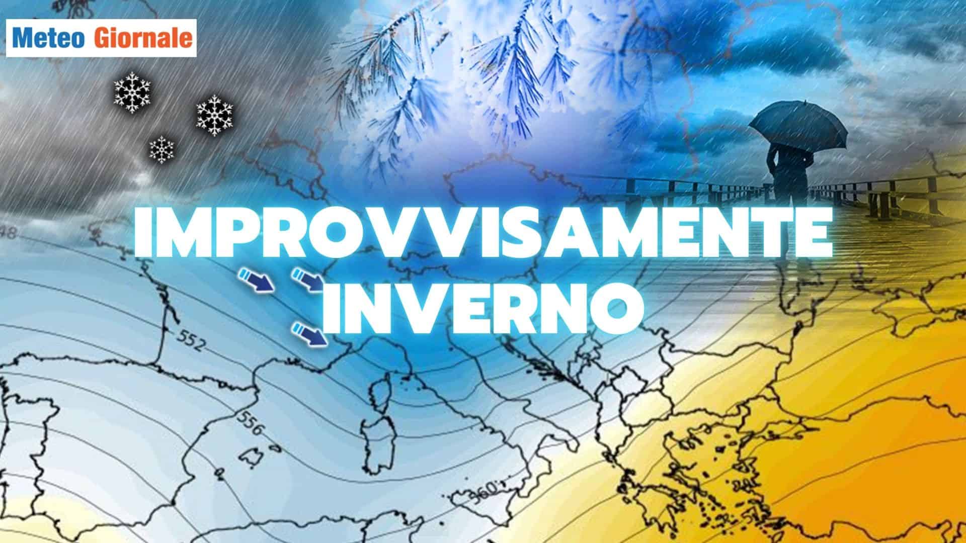 Clamoroso stravolgimento Meteo: incursione dell’Inverno nel cuore di Novembre