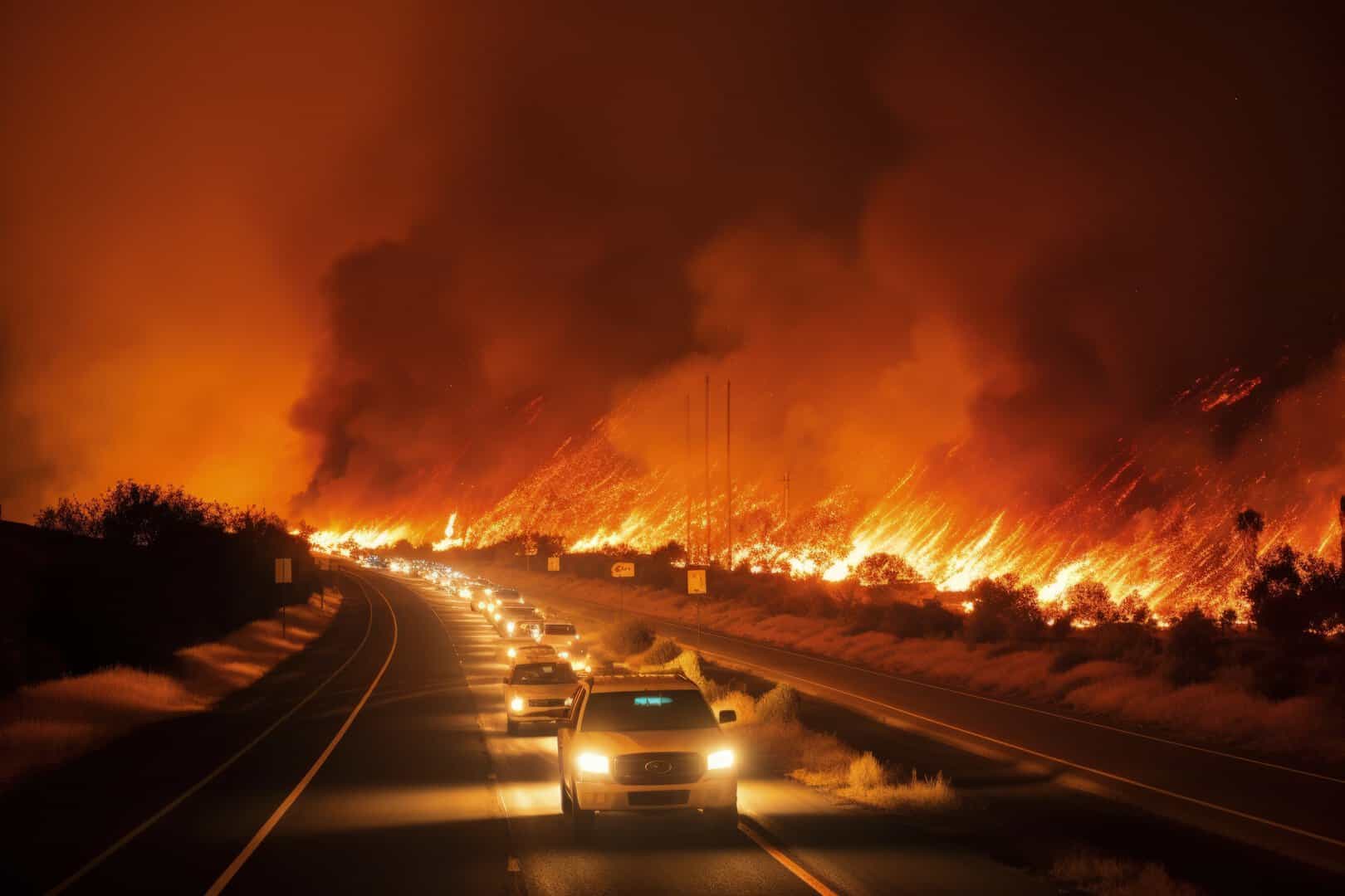California: contea di Ventura devastata dal "Mountain Fire", un mega incendio fuori controllo