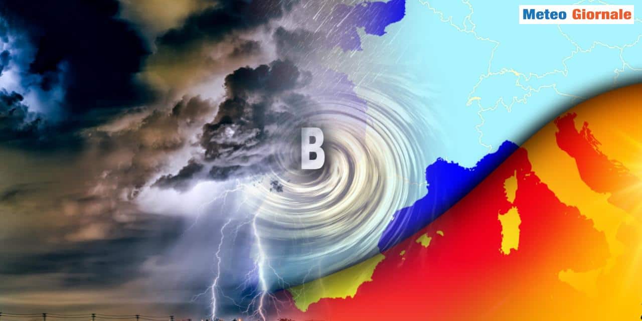 Meteo: fine dell’Anticiclone e tornano i nubifragi, ecco quando cambia