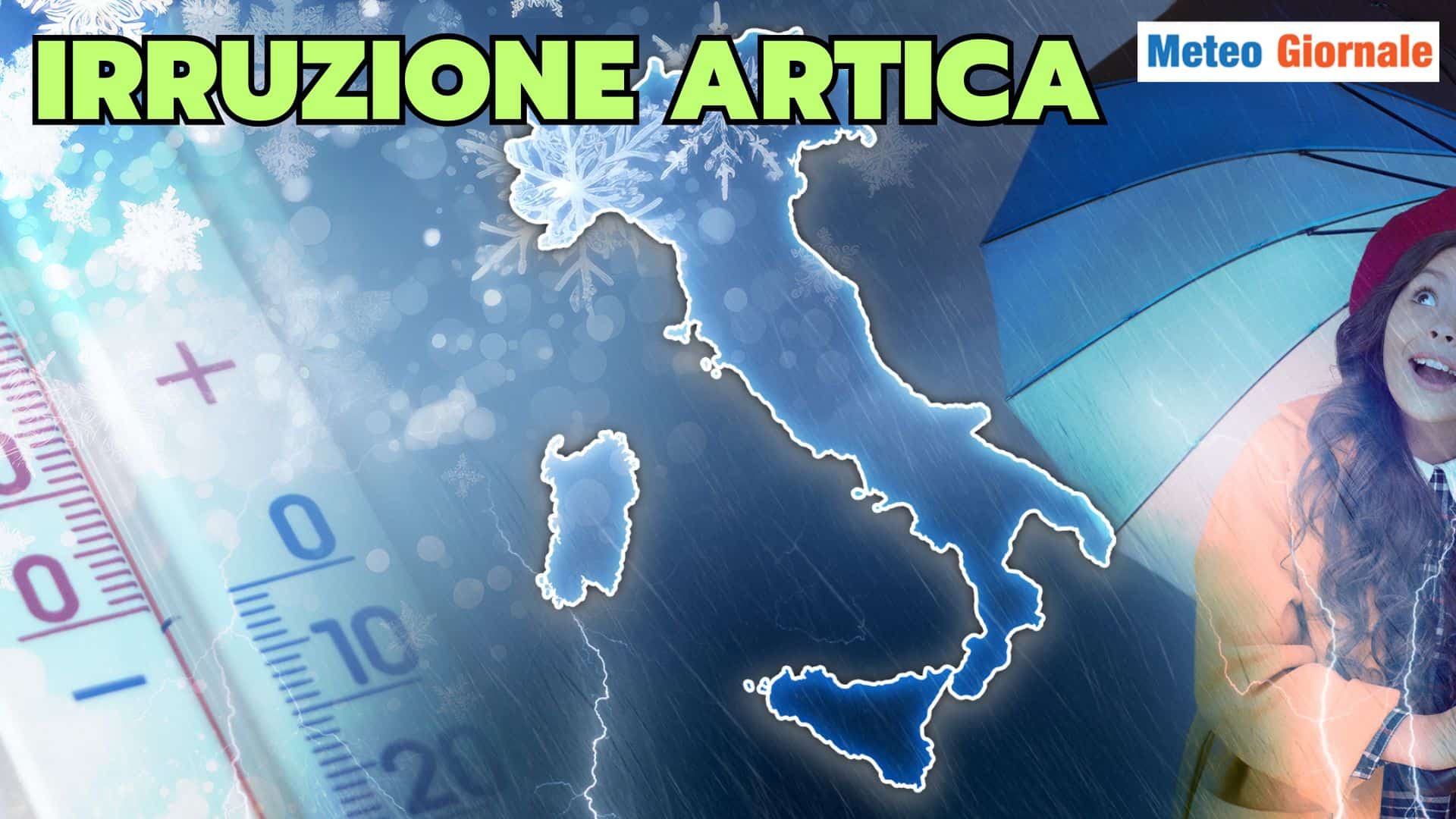 Irruzione Artica: cosa c'è da sapere del METEO della prossima settimana
