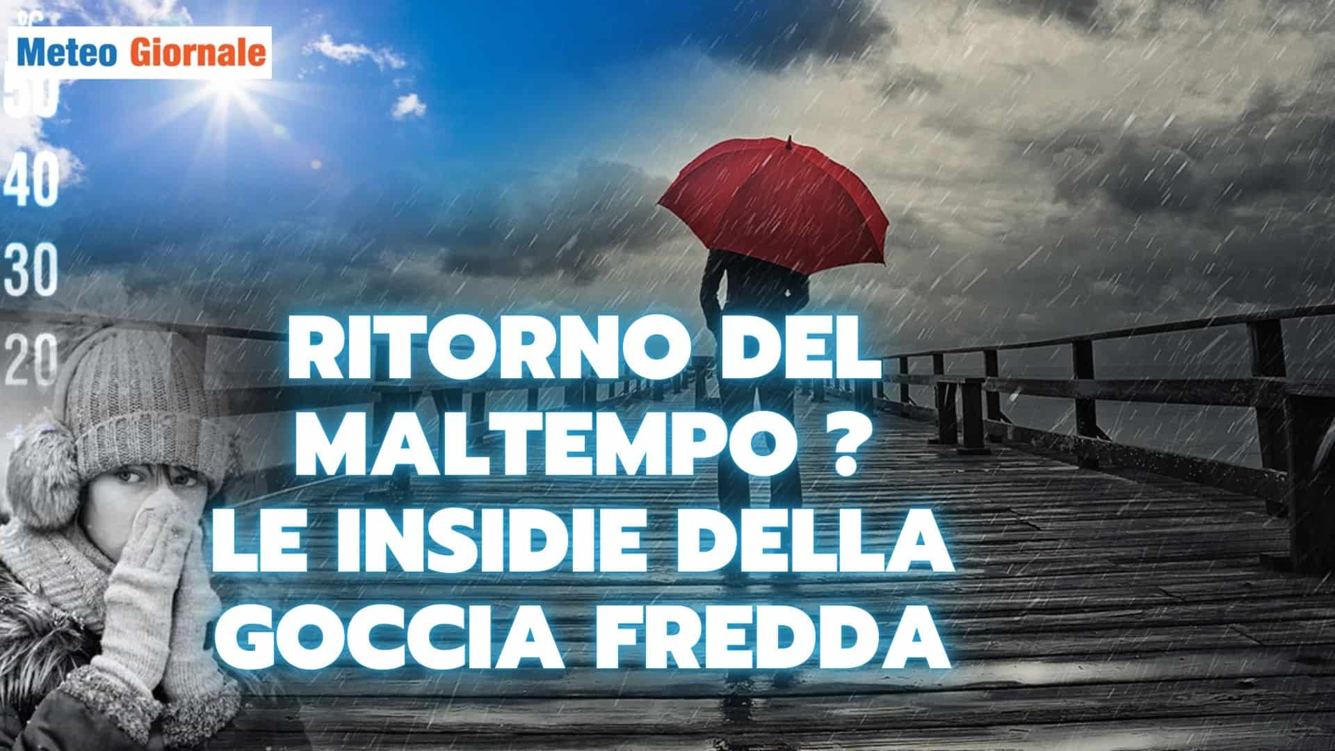 Una DANA vagherà nel Mediterraneo: il pericolo di Meteo estremo verrà da una Goccia Fredda