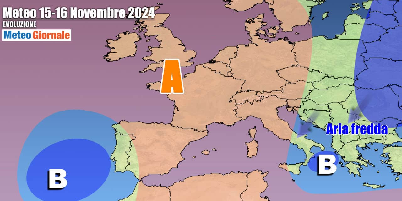 Meteo 7 Giorni: freddo in arrivo e neve a sorpresa, poi cambia nel weekend