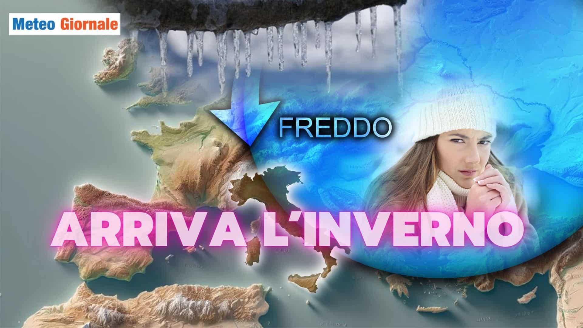 Meteo: affondo artico per svolta invernale definitiva, ma prima altro caldo