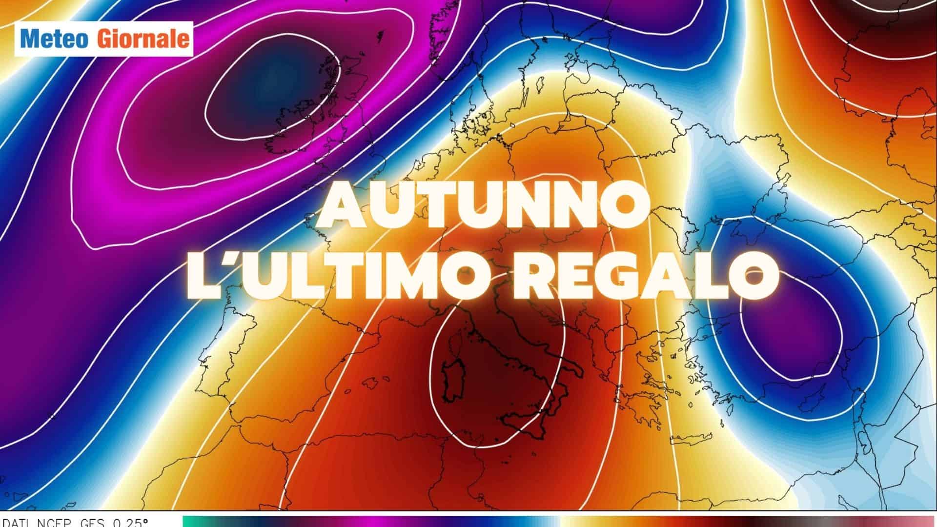 Meteo: anticiclone africano, così finirà mestamente Novembre