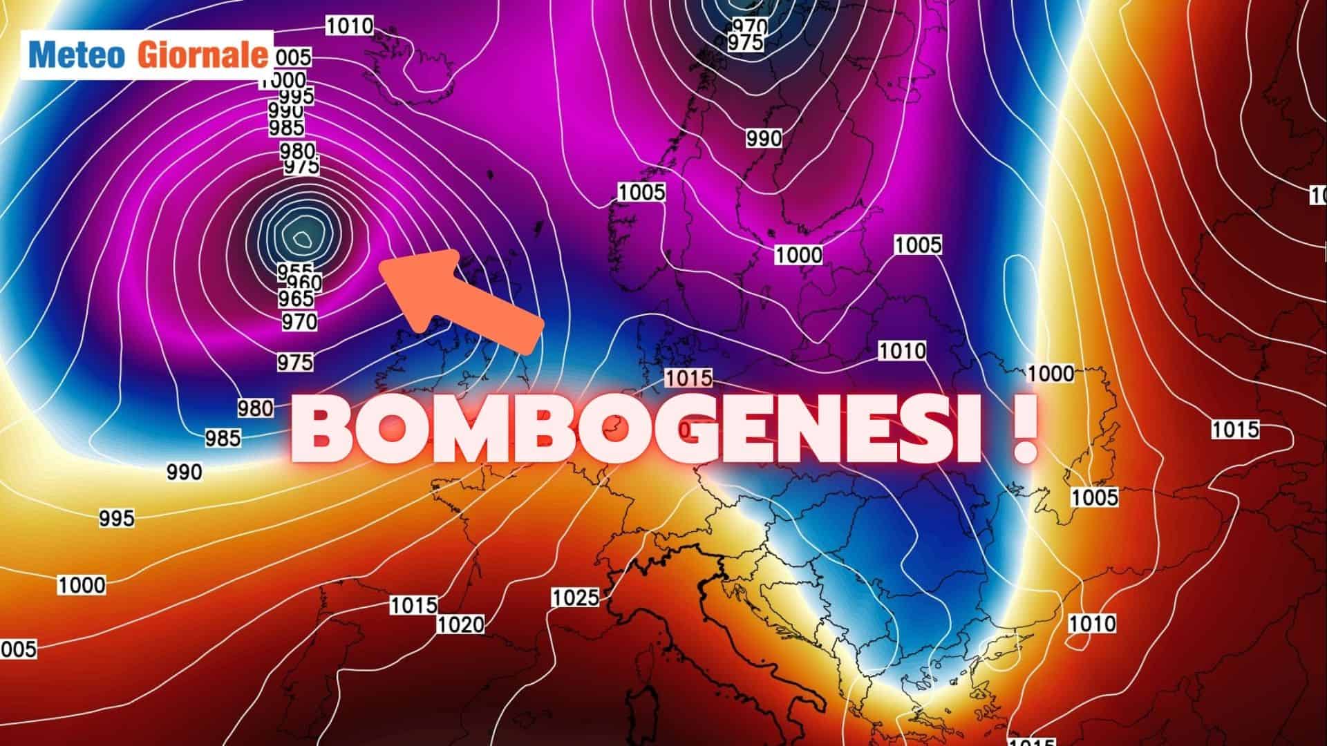 Wiki Meteo: Bombogenesi o Ciclogenesi Esplosiva: cosa sono gli Uragani Invernali?