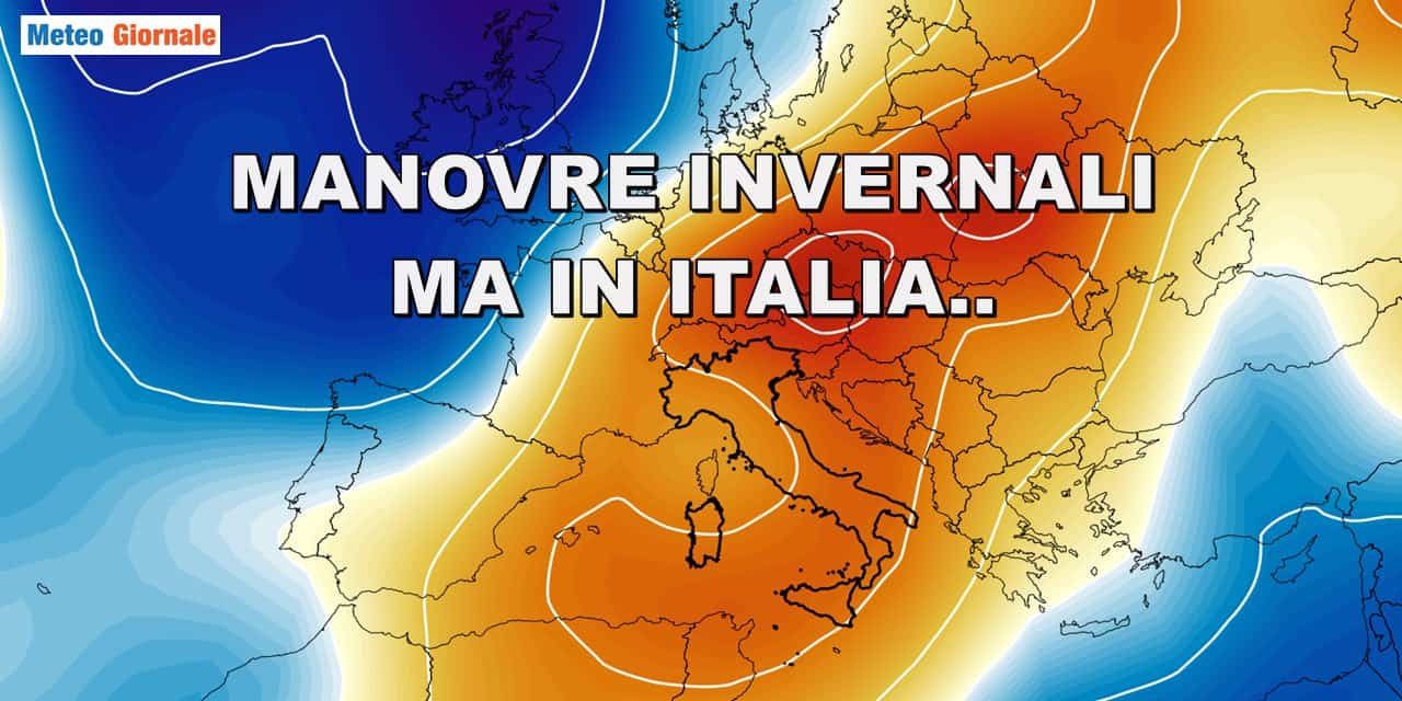 Meteo: grande freddo verso l’Europa, ma in Italia sarà tutt’altra storia
