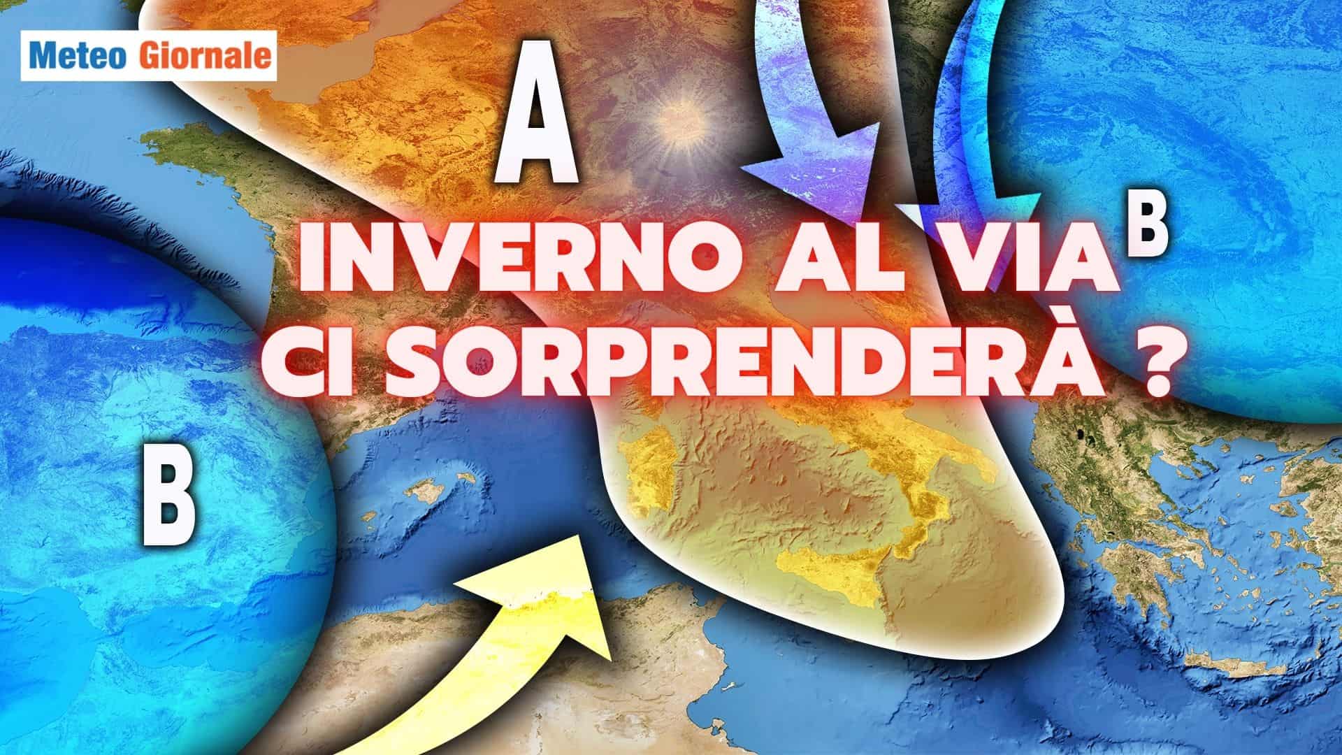 Meteo: come inizierà l’Inverno? le previsioni fino all’Immacolata