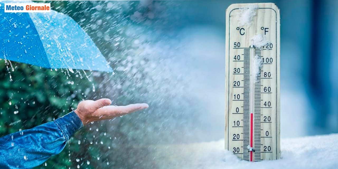 Meteo: Italia attesa da freddo e maltempo la prossima settimana