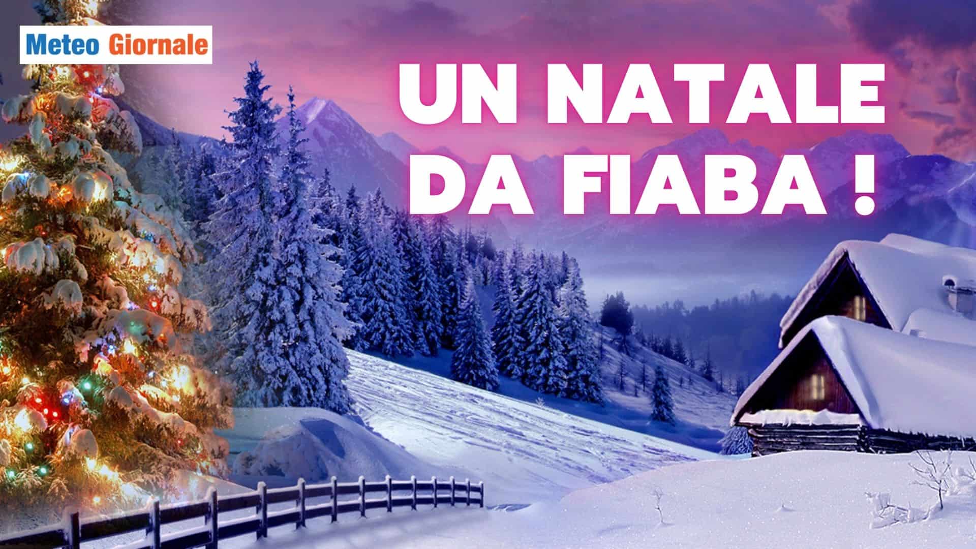 Natale con la NEVE? Col FREDDO anticipato le condizioni METEO sono quelle giuste